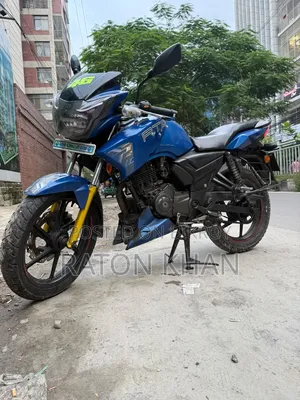 টিভিএস আপাচে আরটিআর ১৬০ টুভি এবিএস ২০১৯ ব্লু