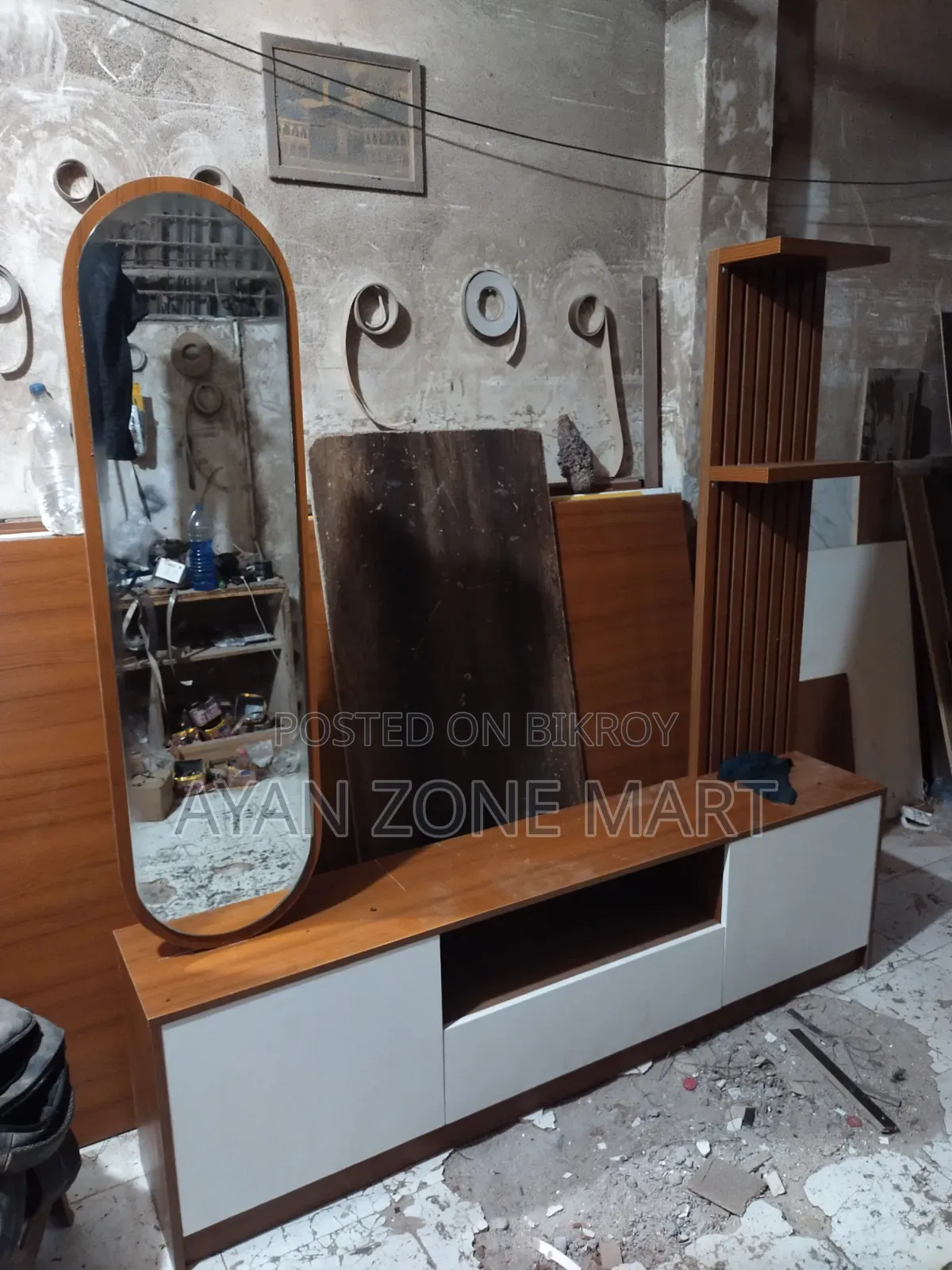 TV Cabinet With Dressing Table