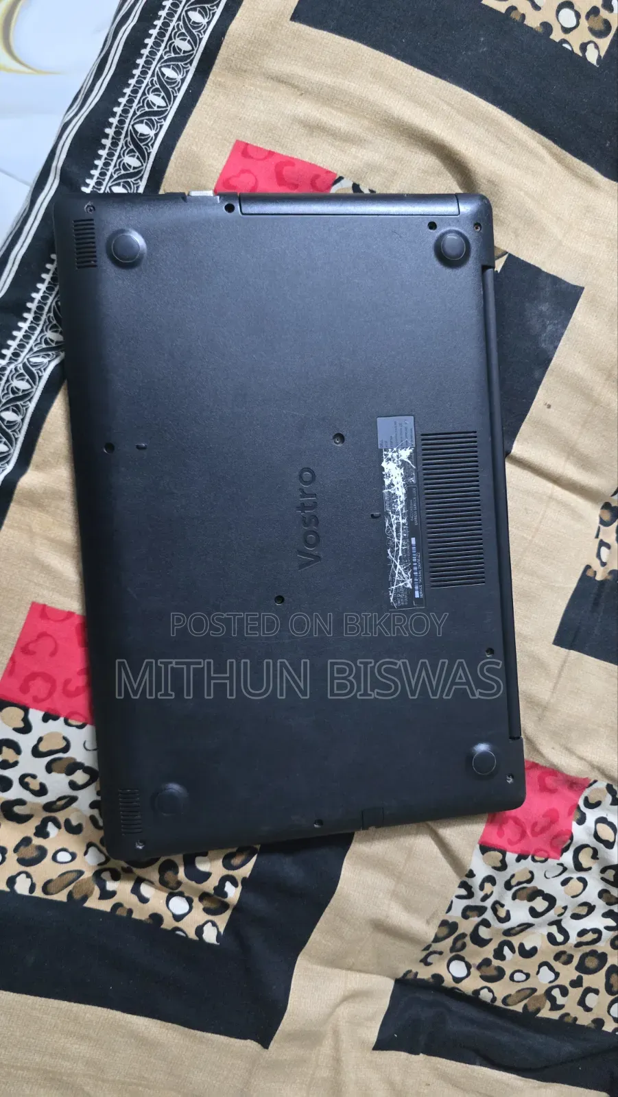 ল্যাপটপ ডেল ভোস্ট্রো ১৫ ৩৫৮১ ৪জিবি ইন্টেল কোর আই৩ এসএসডি ১টিবি