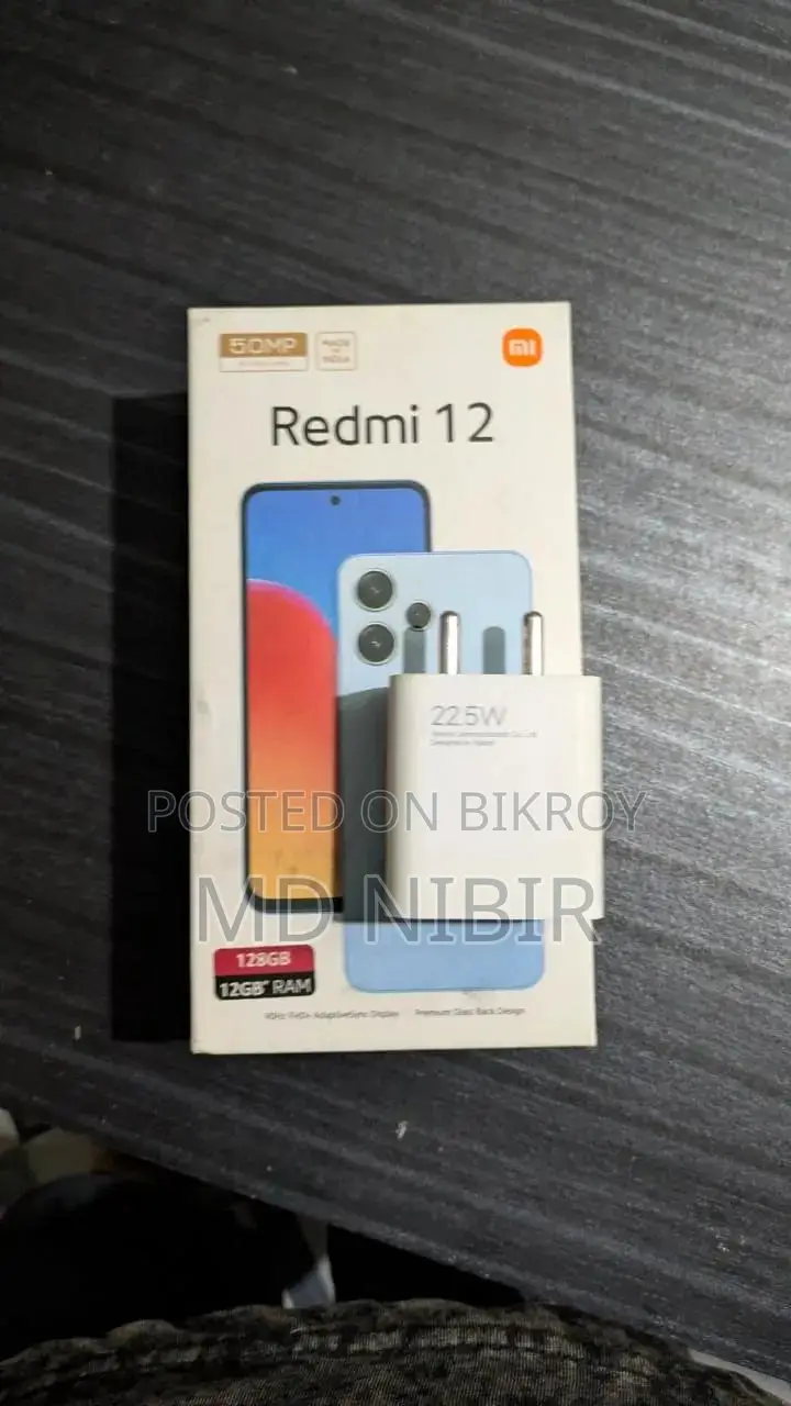 শাওমি রেডমি ১২ ১২৮ জিবি
