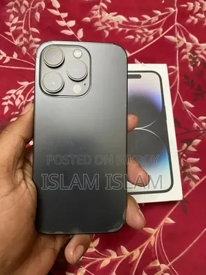 নিউ অ্যাপল আইফোন ১৪ প্রো ১২৮ জিবি ব্ল্যাক