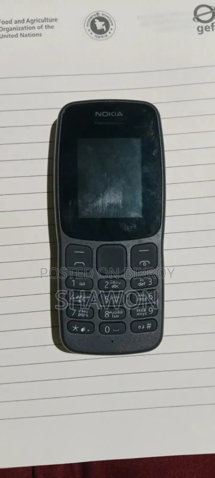 New Nokia 106 Black