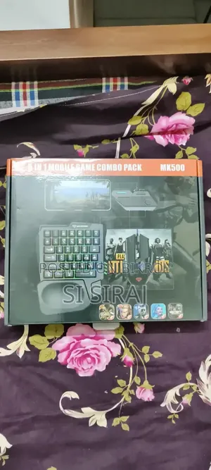 Mk500 ৫ ইন ১ গেমিং কম্বো কিবোর্ড এবং মাউস সেট