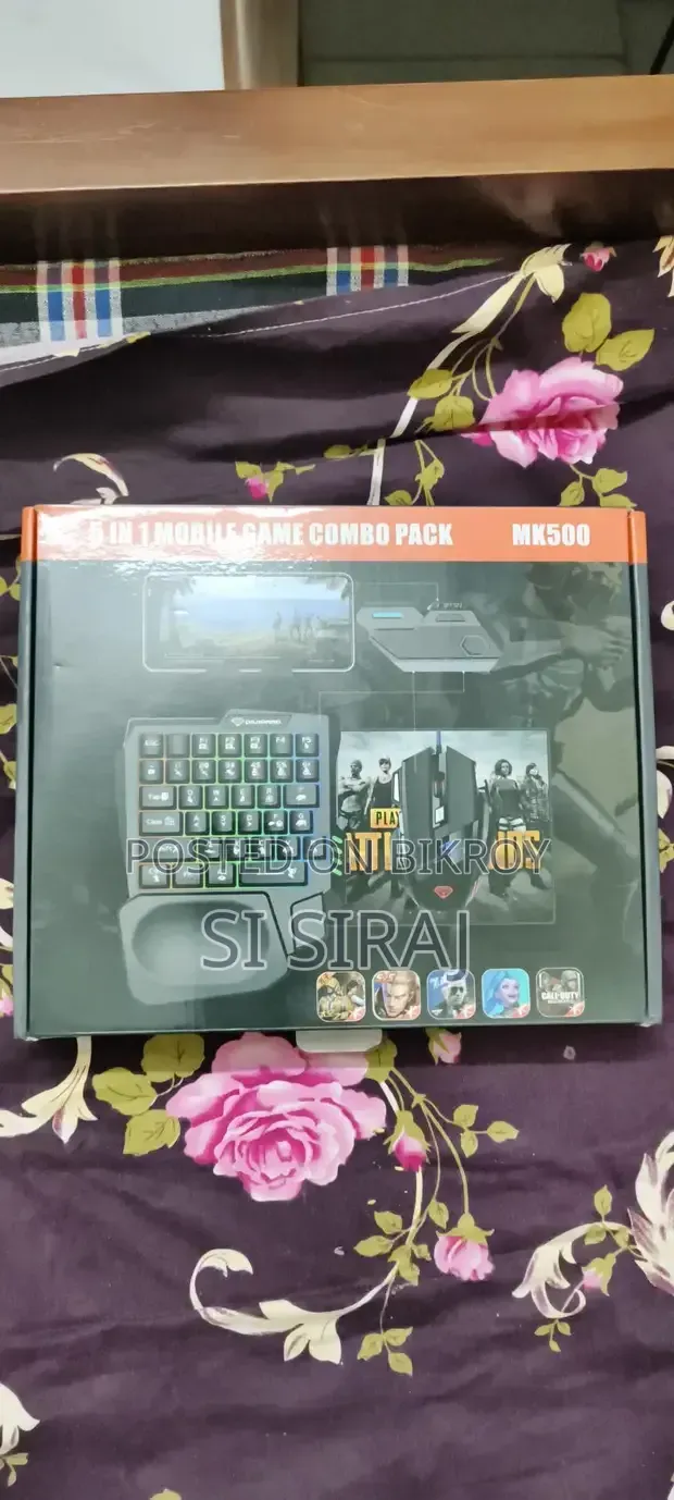 Mk500 5 in 1 Gaming Combo Keyboard & Mouse Set