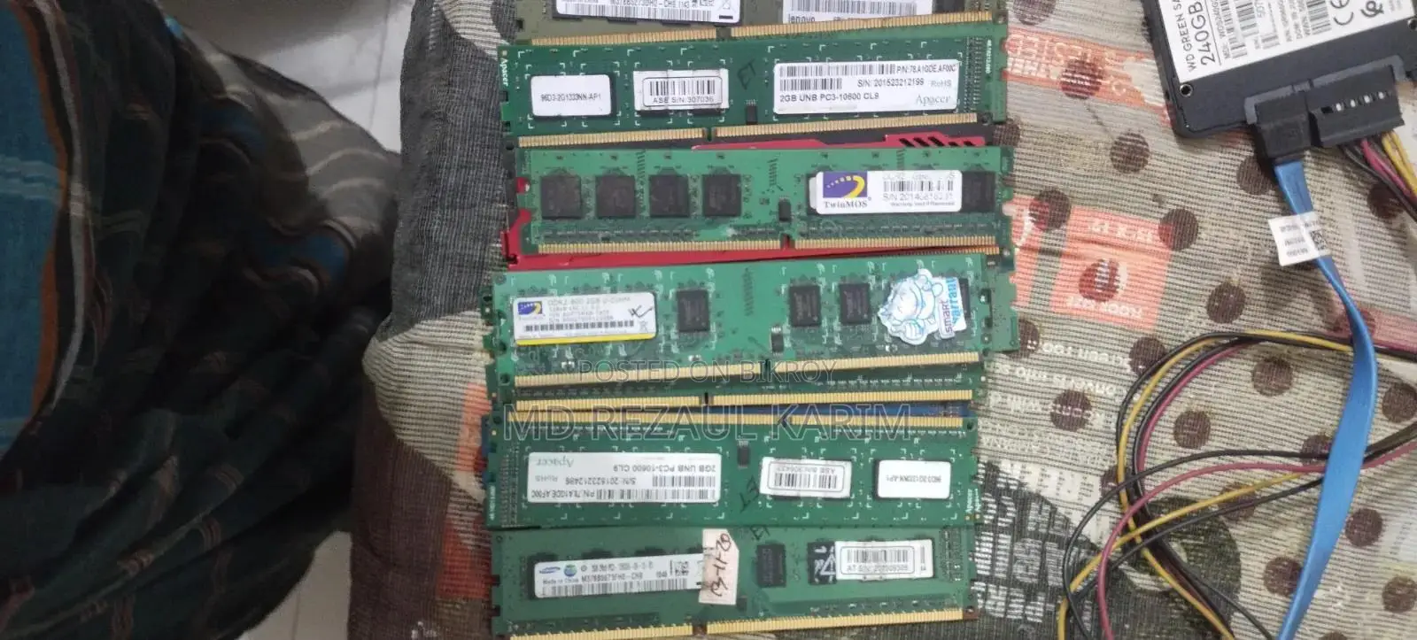 DDR3 2GB Desktop RAM