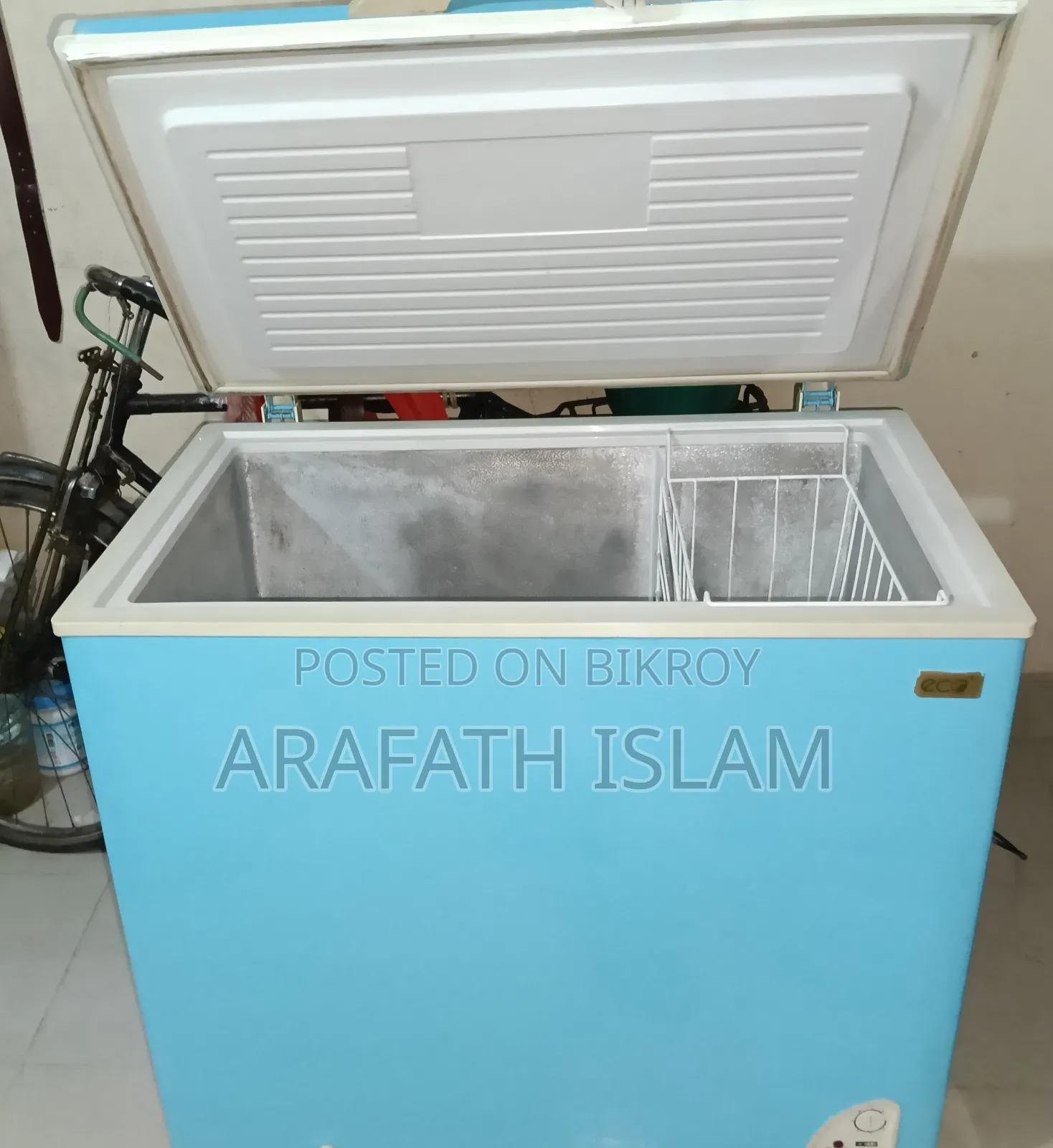 ডিপ ফ্রিজ বিক্রয় হবে ২৫০ লিটার।