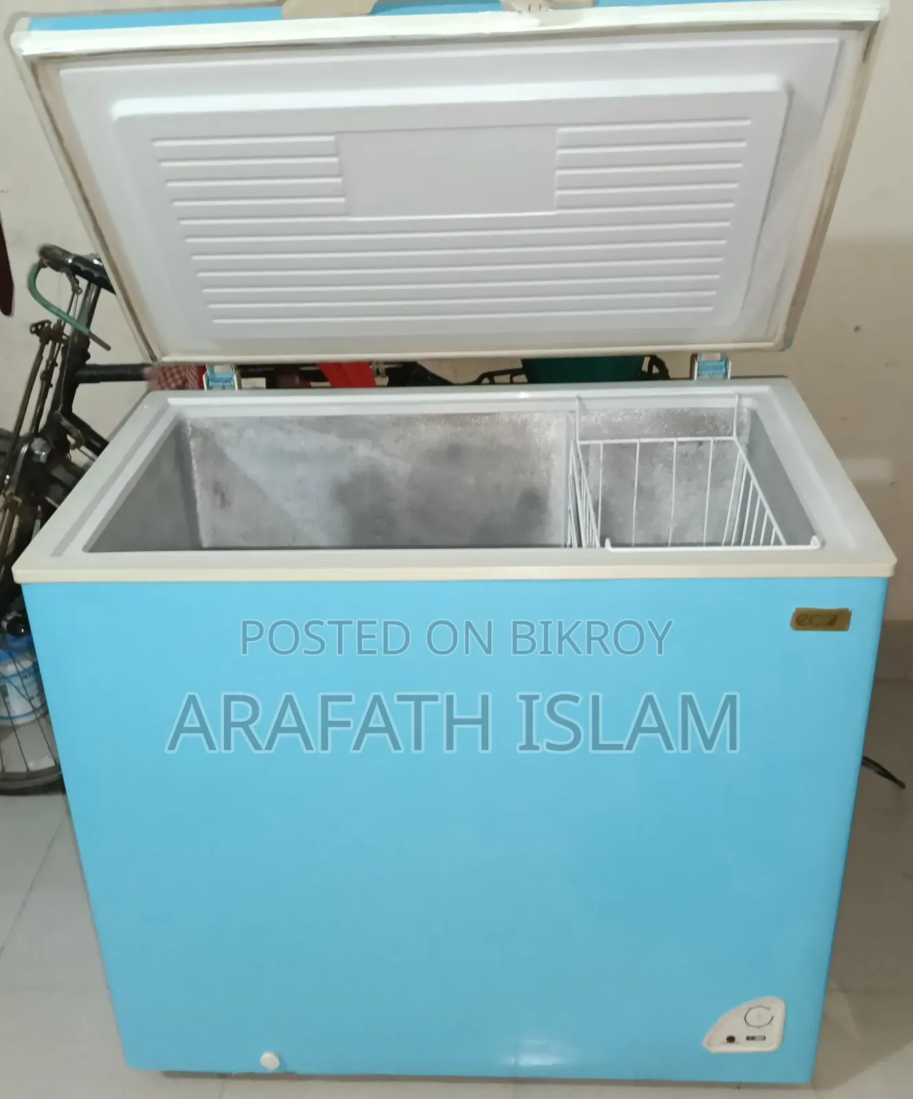 ডিপ ফ্রিজ বিক্রয় হবে ২৫০ লিটার।