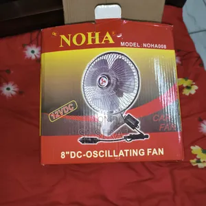 Noha Model: Noha008 12VDC Car Fan 8" DC-Oscillating Fan