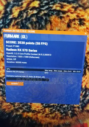 MSI Armor RX 570 8GB OC
