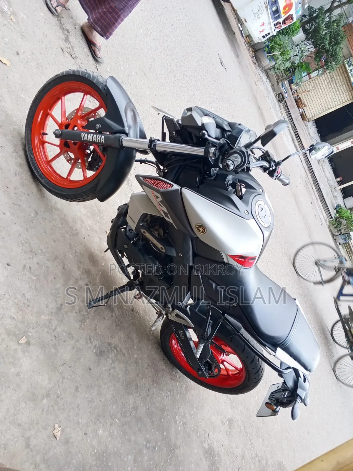 Yamaha MT-15 2022 Silver