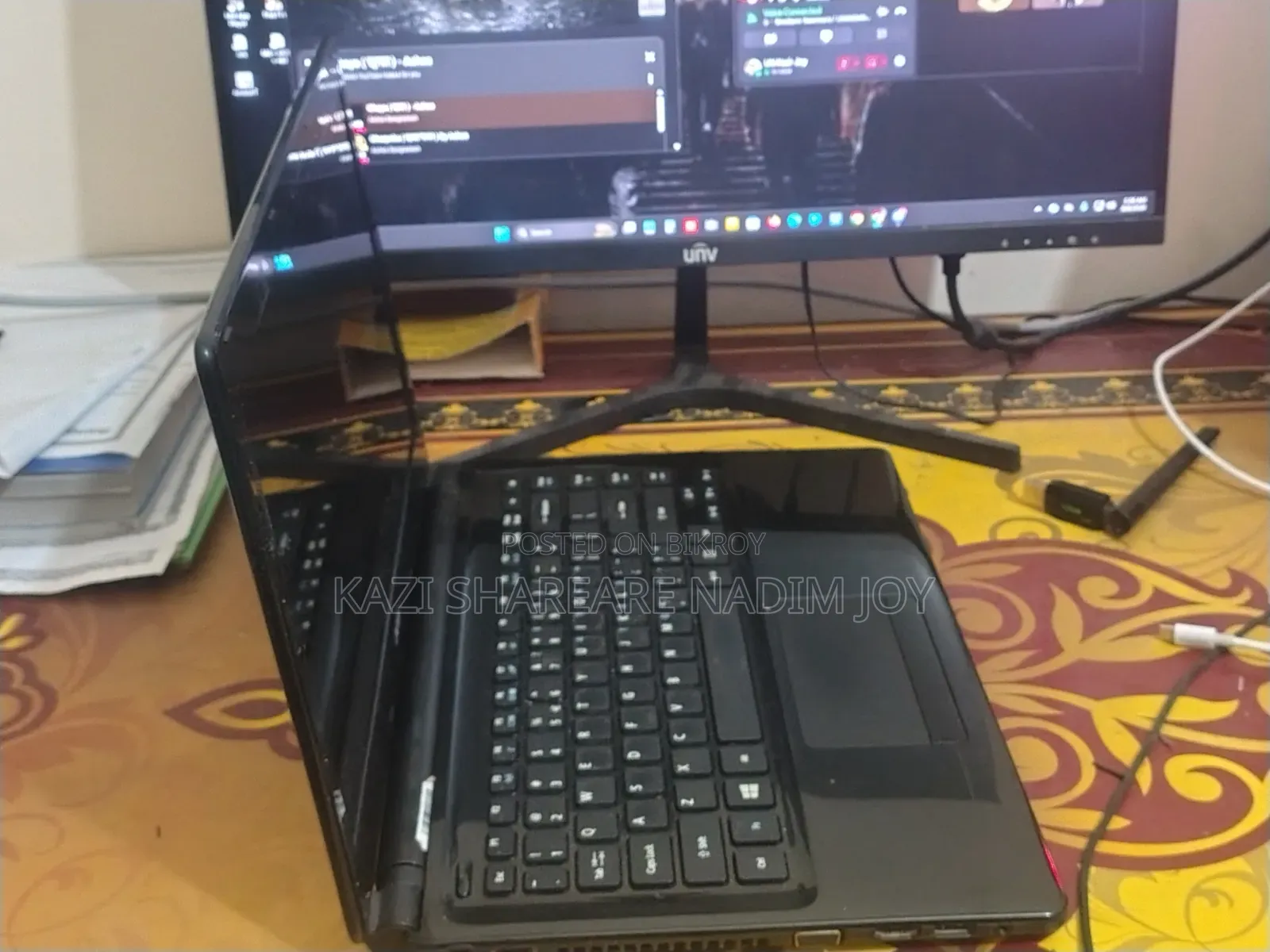 Laptop Acer Aspire E1-472 8GB Intel Core Ultra 9 SSD 128GB