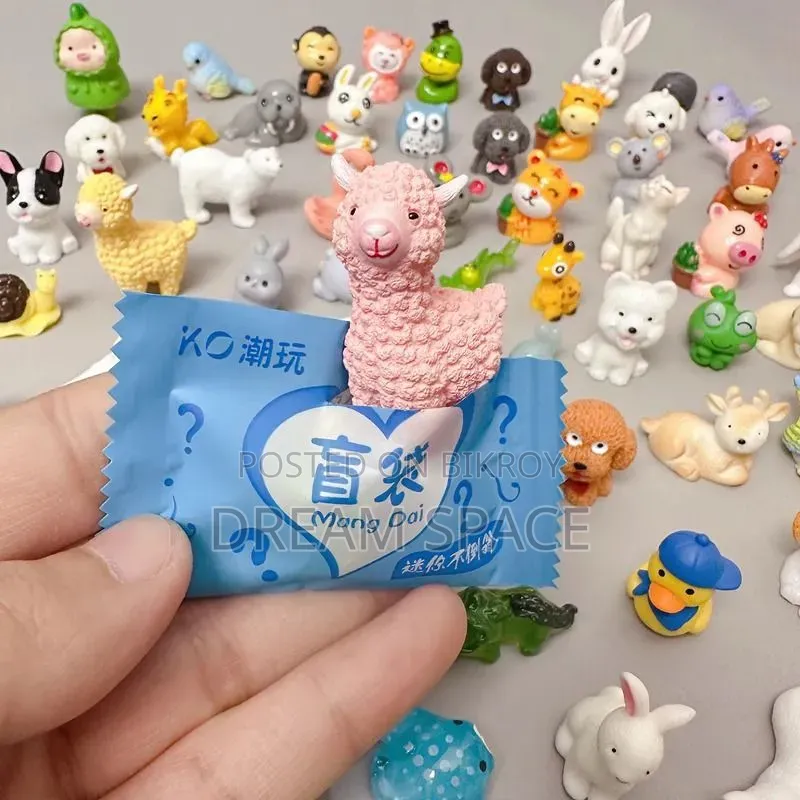Cute Mini Animal Blind Bag Figures (15 Tk Each)