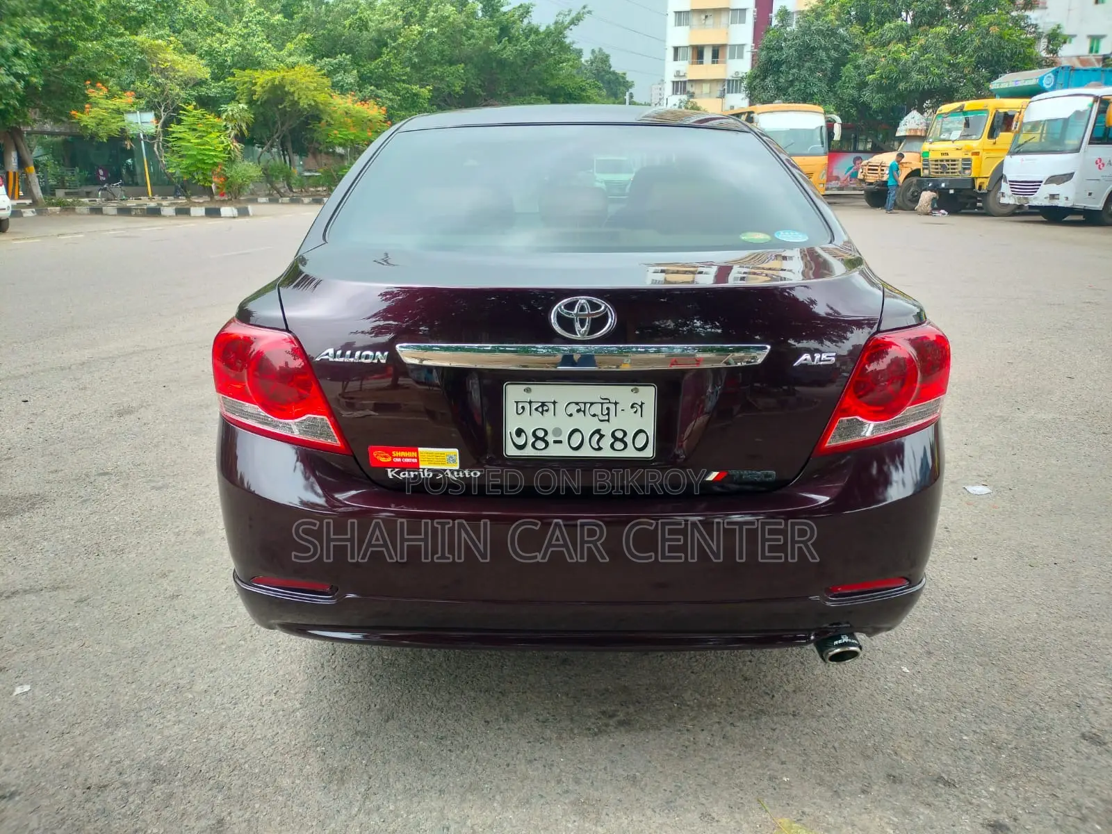 Toyota Allion 2020 Maroon