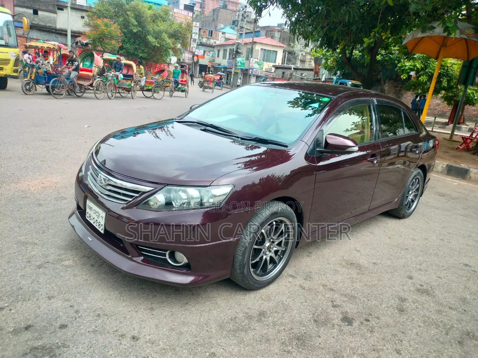 Toyota Allion 2020 Maroon