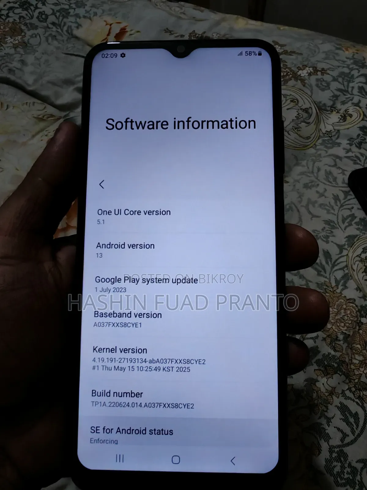 Samsung Galaxy A03s 32 GB Blue