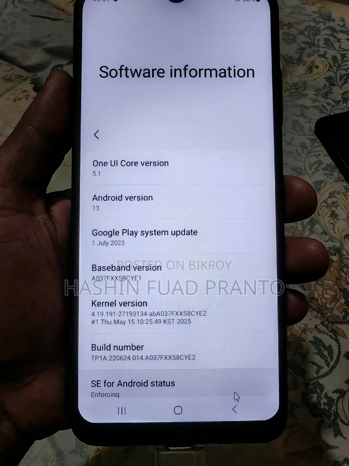 Samsung Galaxy A03s 32 GB Blue
