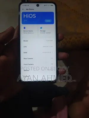 Tecno Spark Go 64 GB Gray