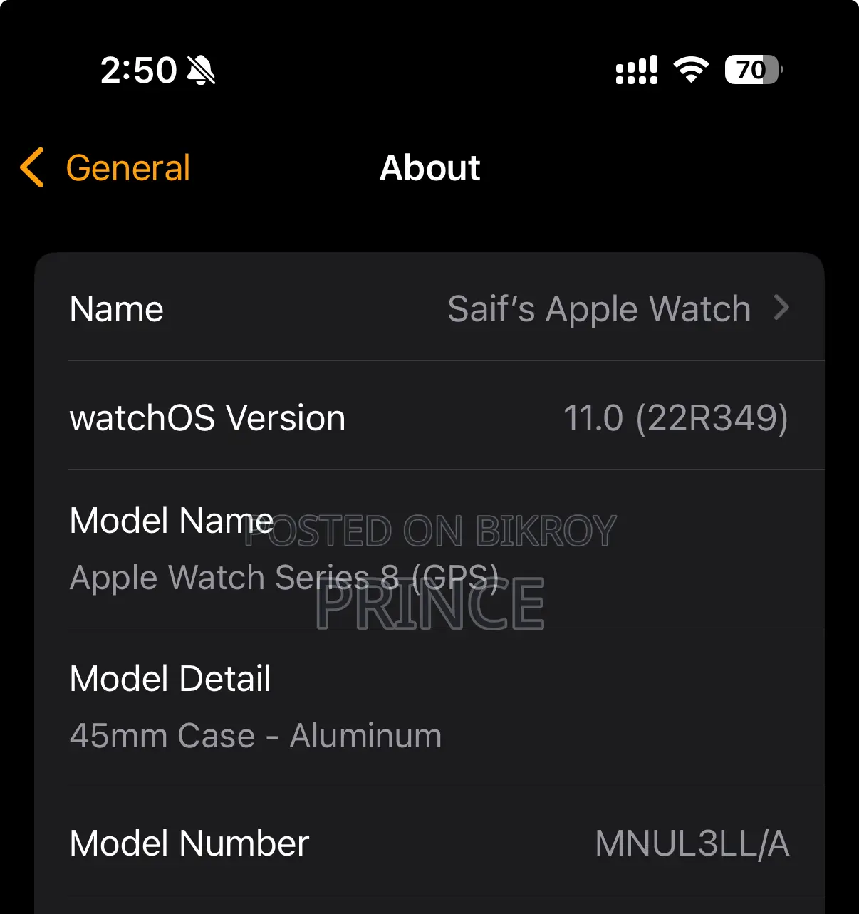 Apple Watch Series 8