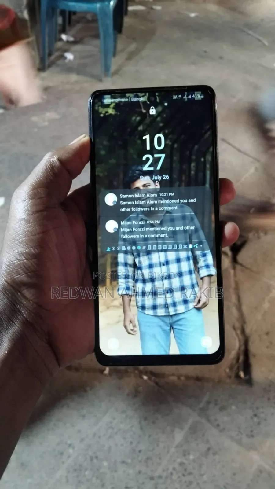 স্যামসাং গ্যালাক্সি এম৫১ ১২৮ জিবি কালো