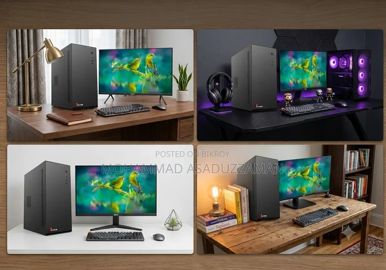 Desktop Computer 8GB Intel Core I3 HDD 512GB