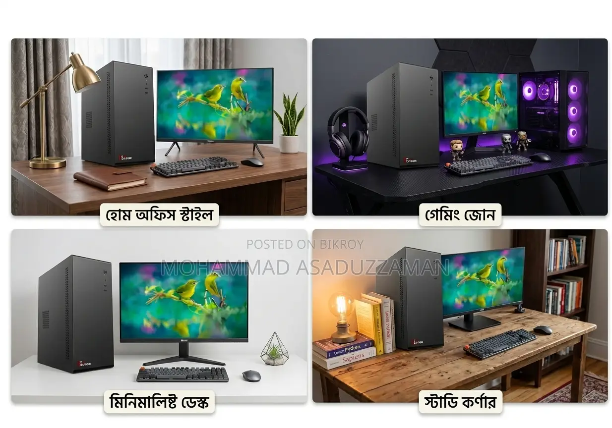 Desktop Computer 8GB Intel Core I3 HDD 512GB