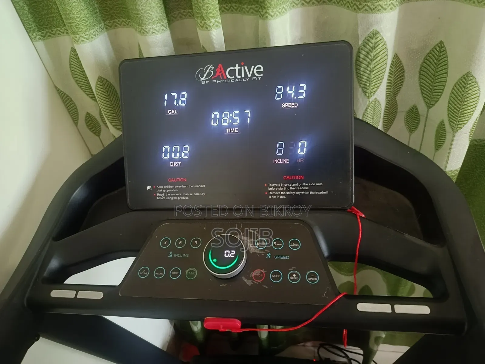 Treadmill (Bactive Brand, Model Force 15)