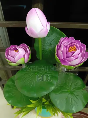 কৃত্রিম পদ্ম ফুল প্রিমিয়াম কোয়ালিটি হোম অ্যান্ড অফিস ডেকোর