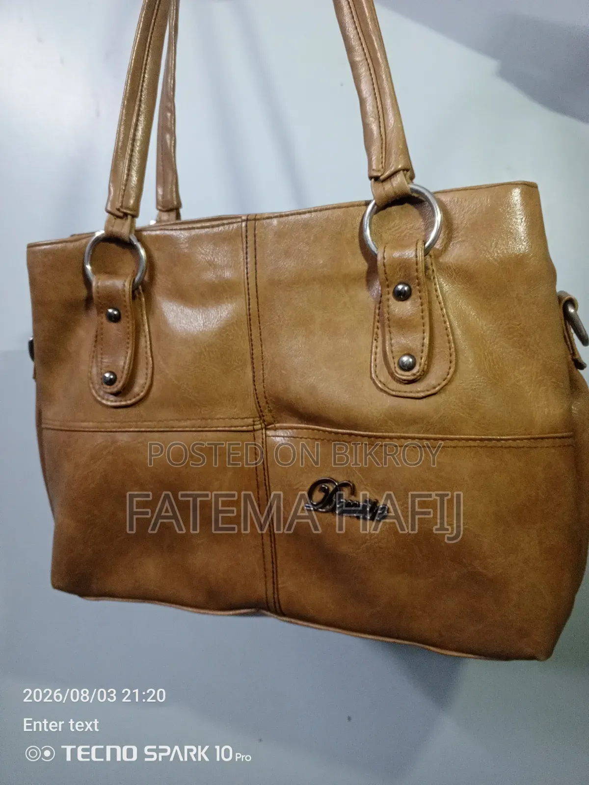 Brand New Original Leather Ladies Bag – Unused