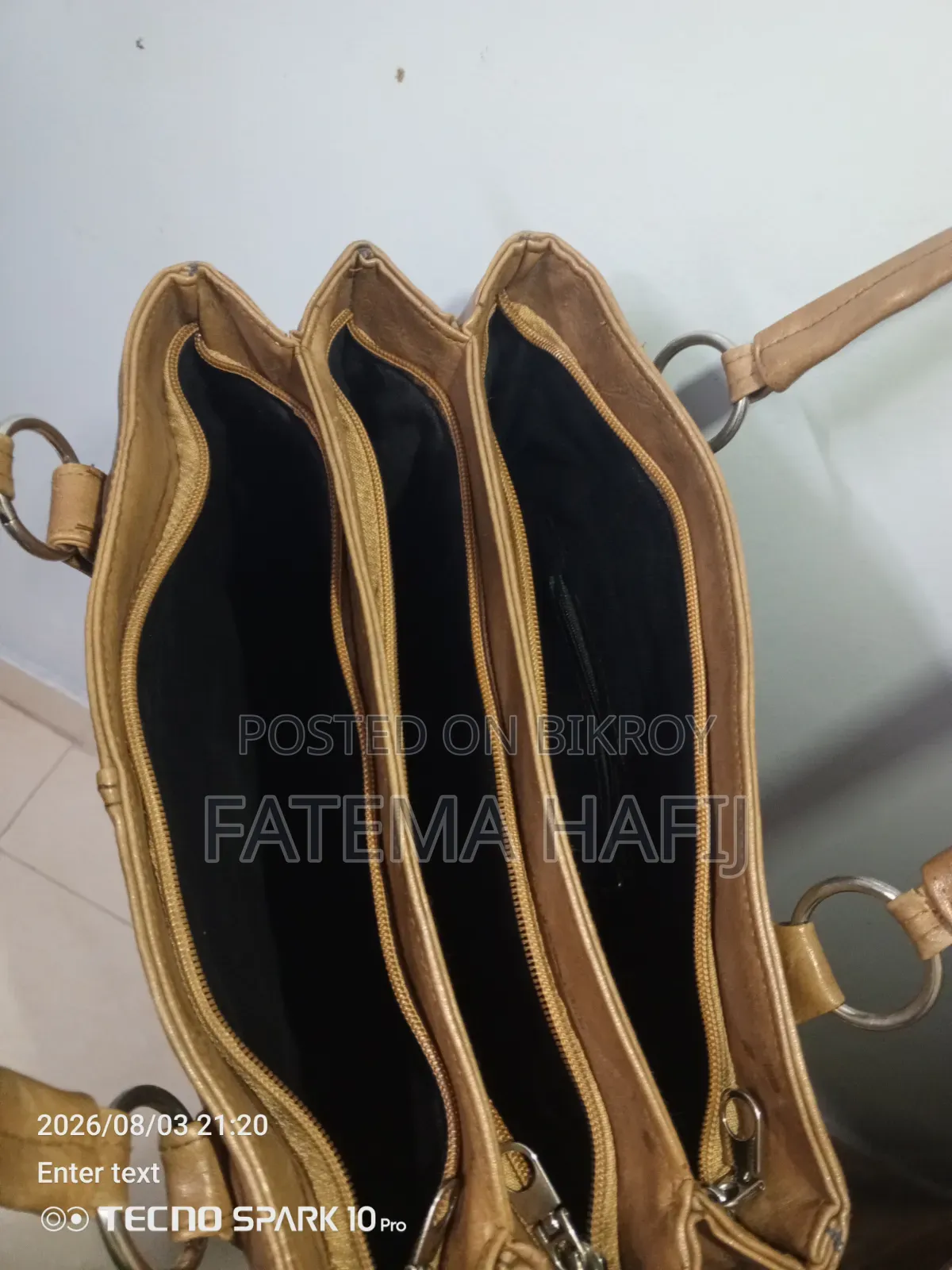 Brand New Original Leather Ladies Bag – Unused