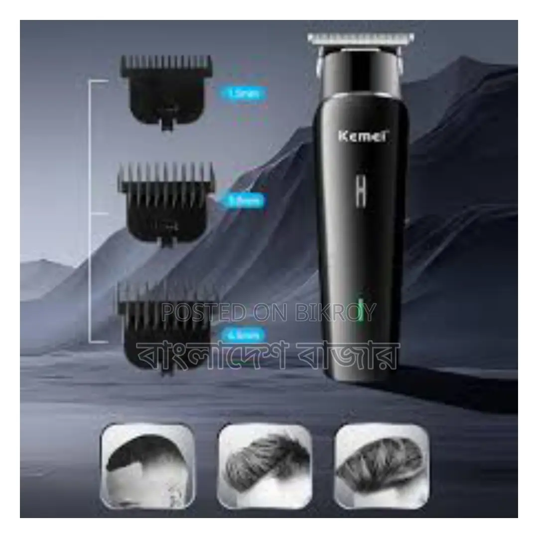Kemei KM-1113 Hair Clipper and Beard Trimmer for Men