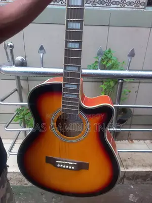 AXE AG-979C-FSB Semi Acoustic Guitar | Fresh Condition | Built-in Equa