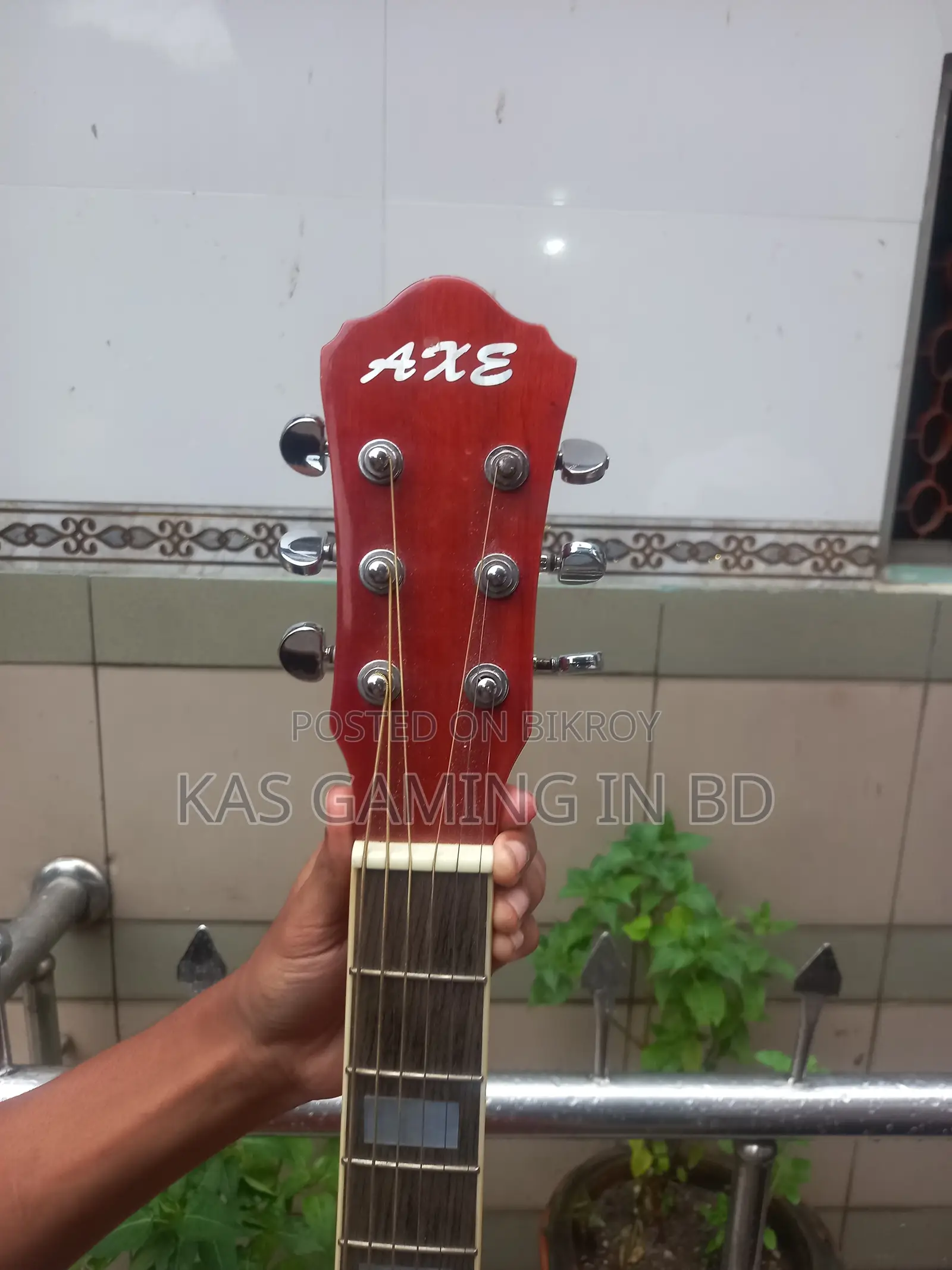 AXE AG-979C-FSB Semi Acoustic Guitar | Fresh Condition | Built-in Equa
