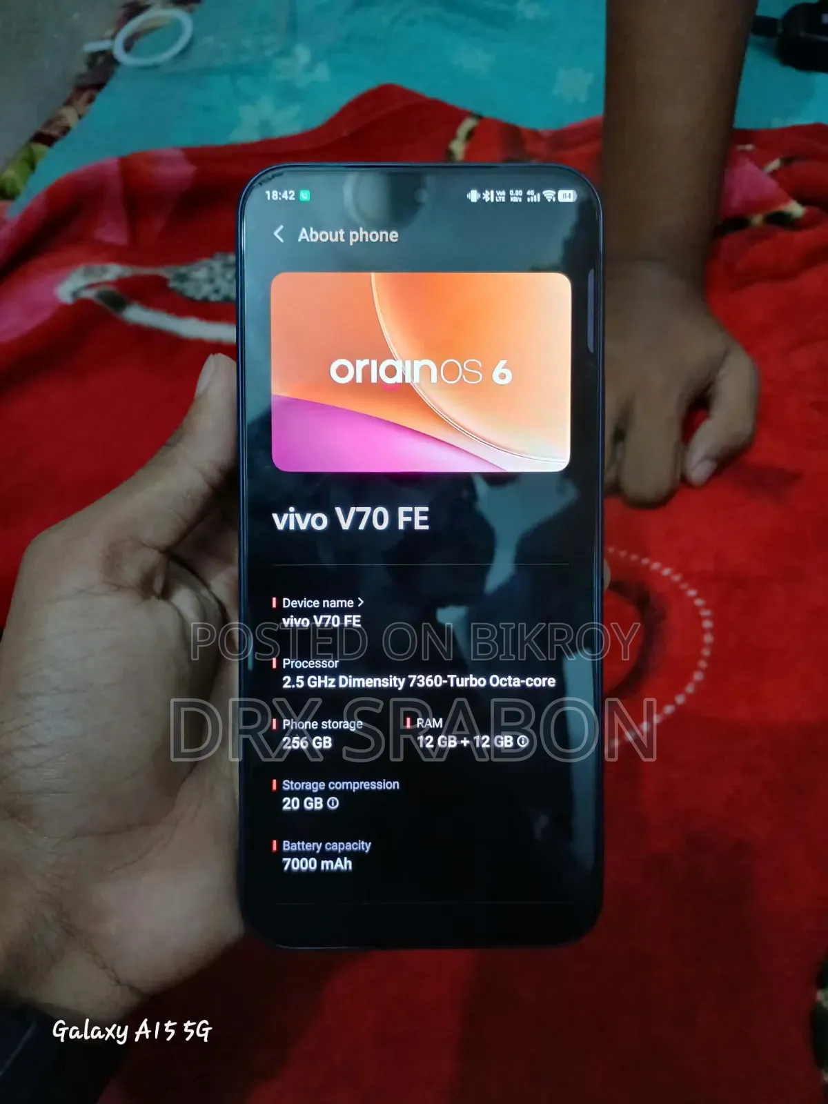 Vivo V70 512 GB Blue