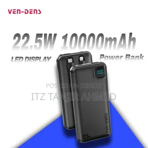 10000mAh Power Bank 22.5W Fast Charging With Cable & LED Display