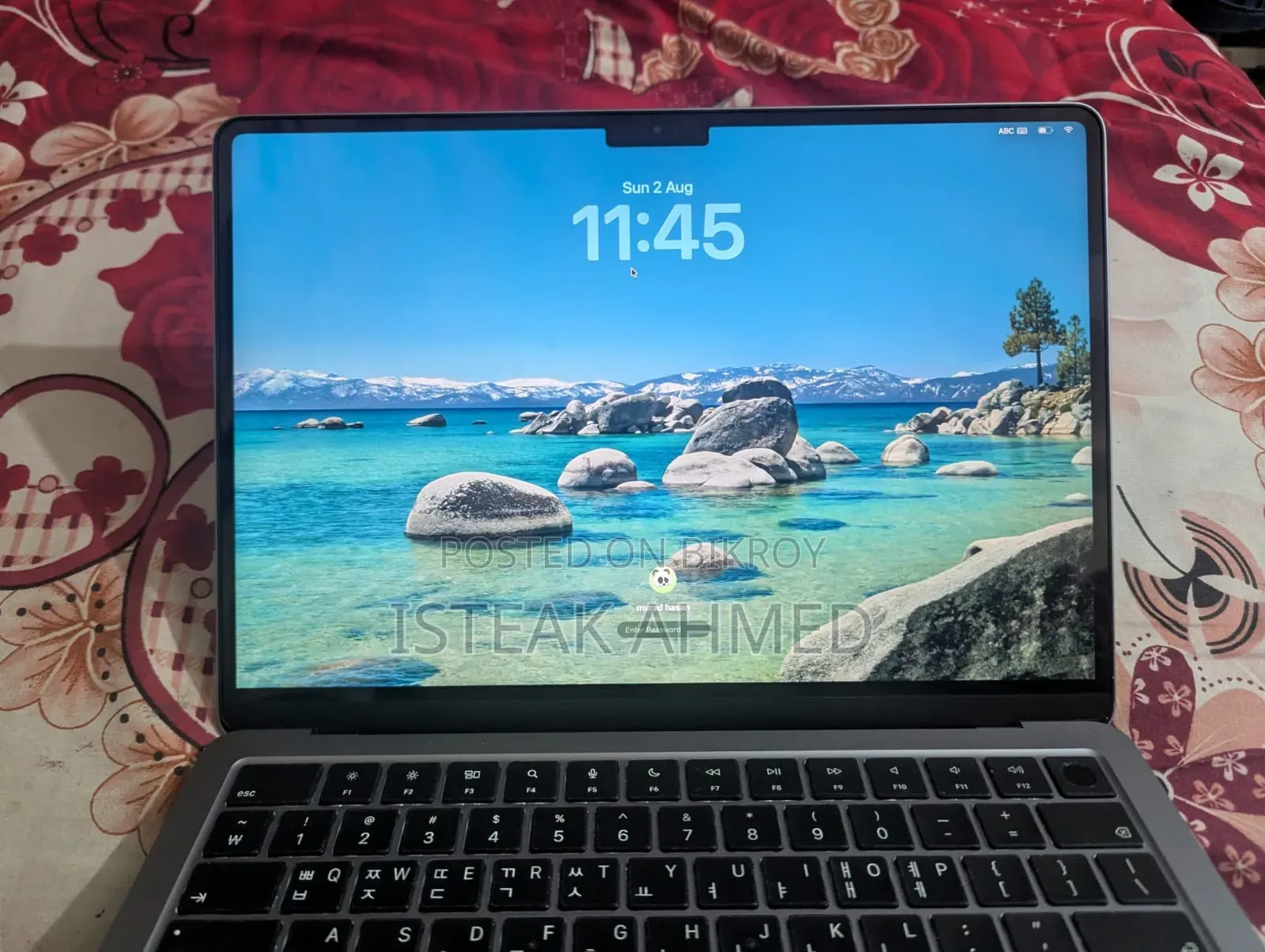 Laptop Apple MacBook Air 2023 M2 8GB Apple M2 SSD 512GB