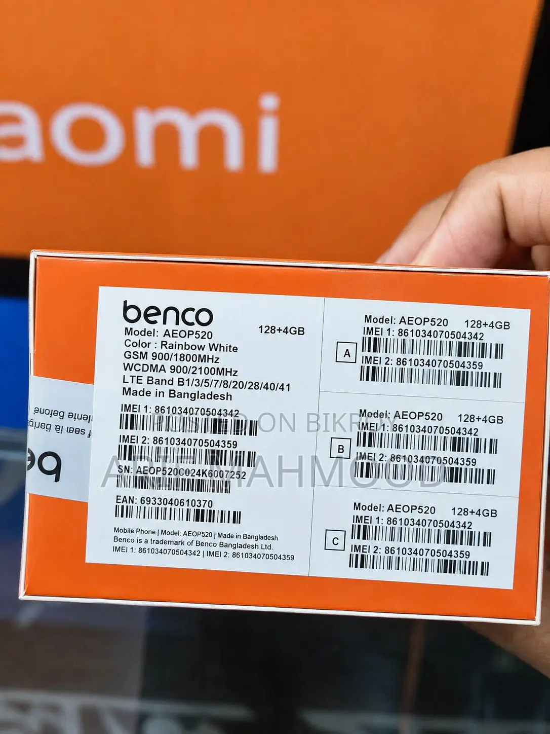 New Benco V91 128 GB White