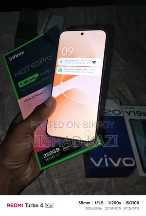 Infinix Hot 60 Pro+ 256 GB Silver