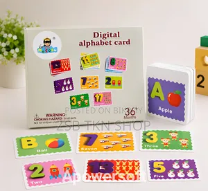 Digital Alphabet Learning Cards for Kids | Educational Flash Card
