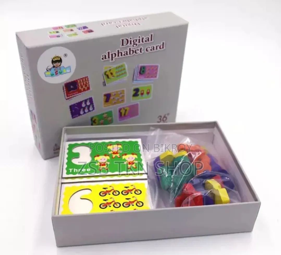 Digital Alphabet Learning Cards for Kids | Educational Flash Card