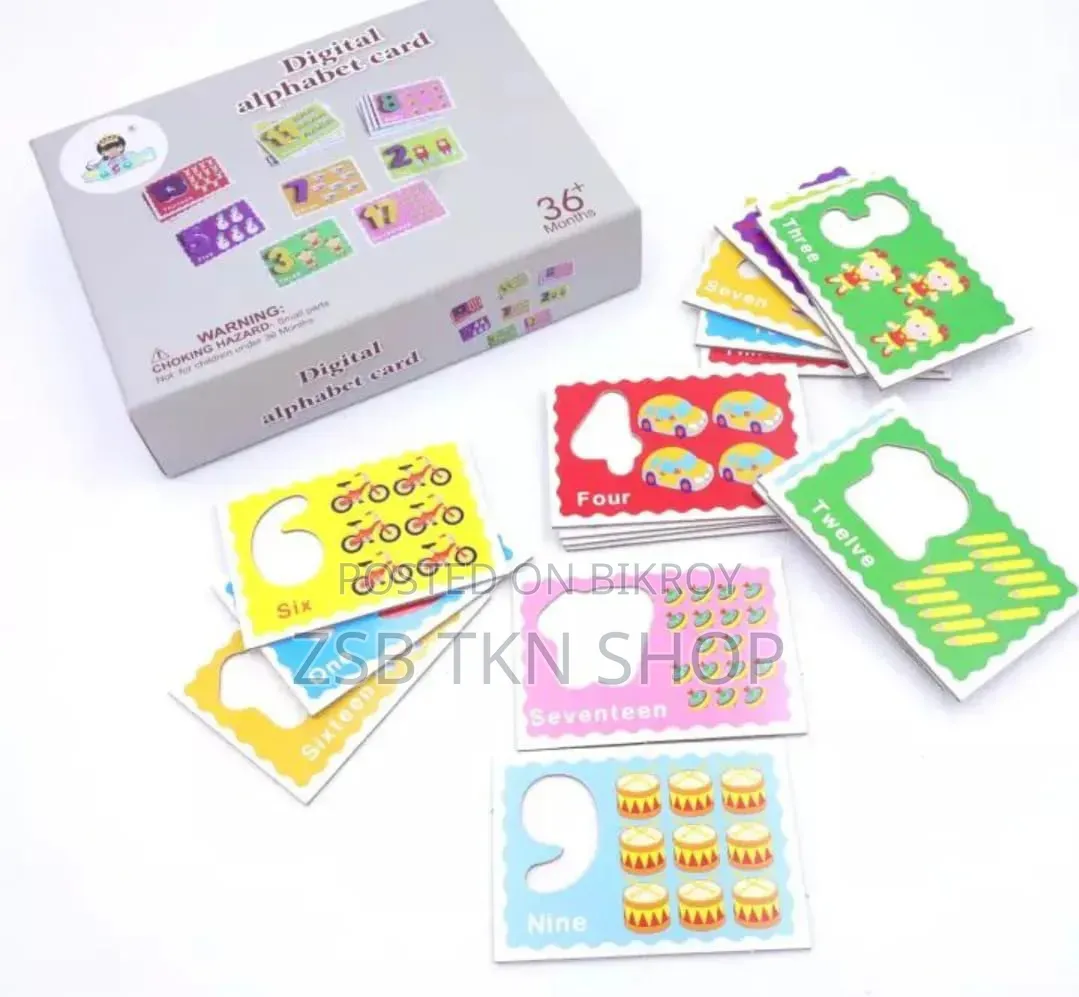 Digital Alphabet Learning Cards for Kids | Educational Flash Card