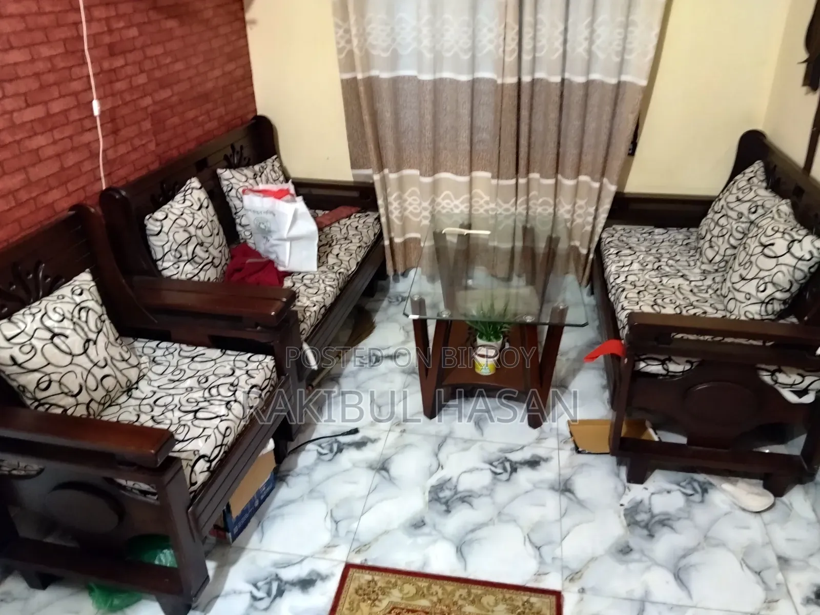 সোফা সেট টি টেবিল