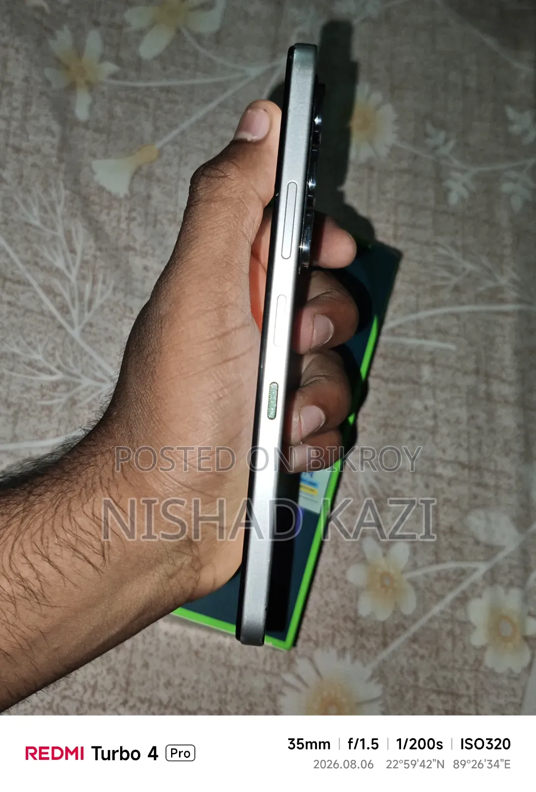 ইনফিনিক্স হট ৬০আই ১২৮ জিবি সিলভার