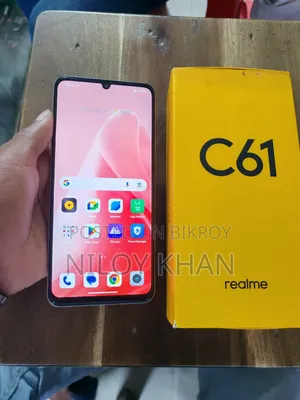 Realme C61 128 জিবি ইয়েলো