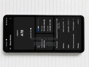 Oppo A78 4G 256 GB Black