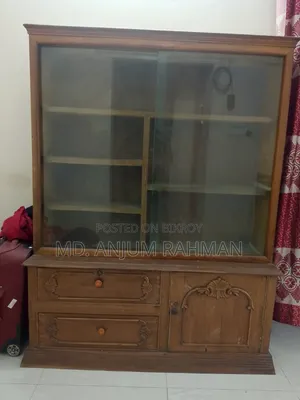 Teak Wood Showcase (Showcase - Shegun Wood)