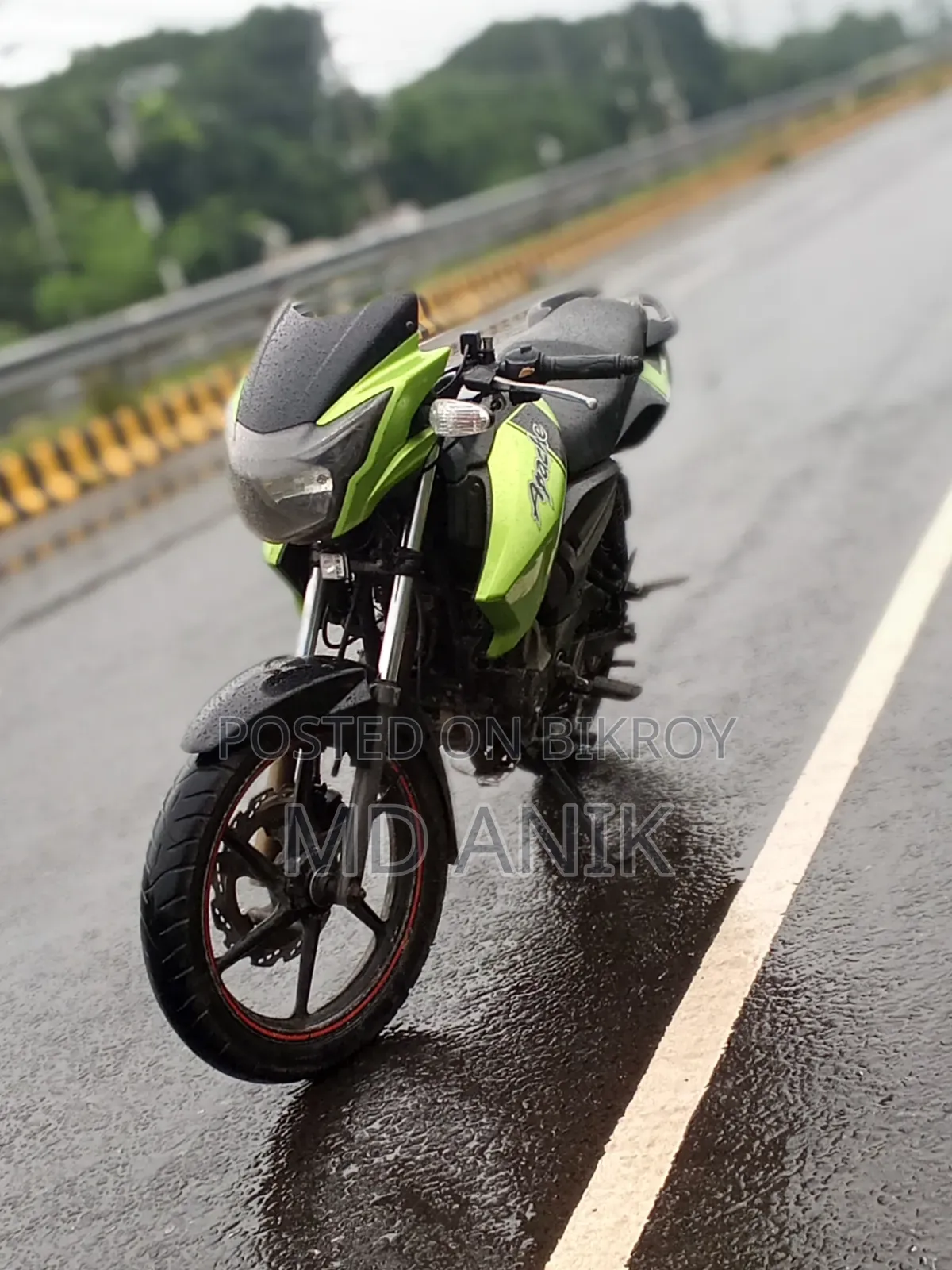 TVS Apache RTR 160 2V ABS 2016 Black