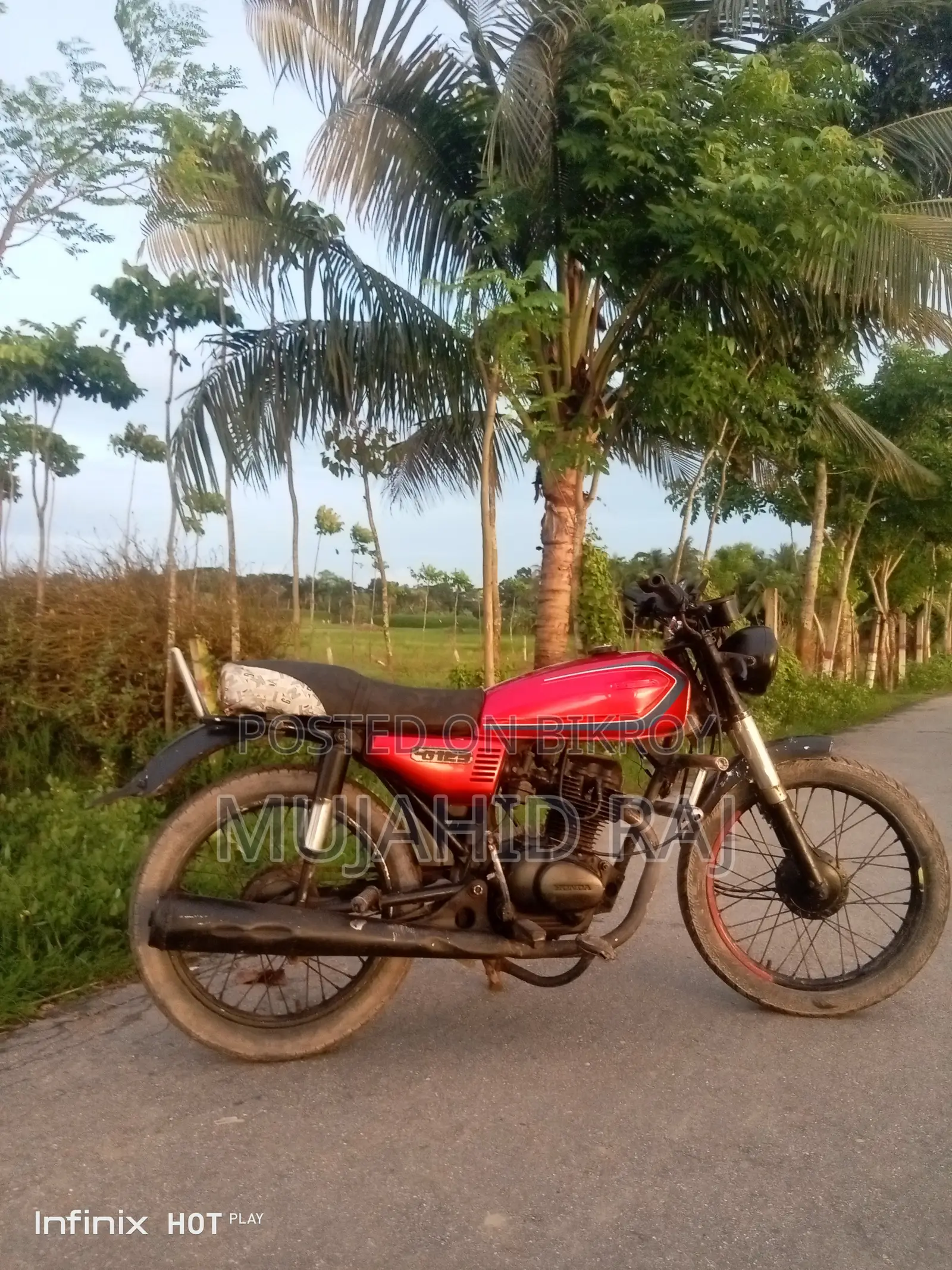 Honda SP 125 1996 Red