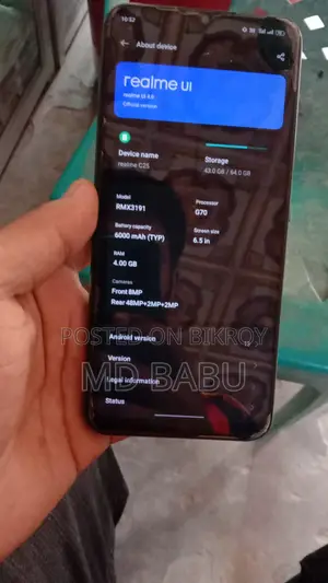Realme C25s 64 GB Black