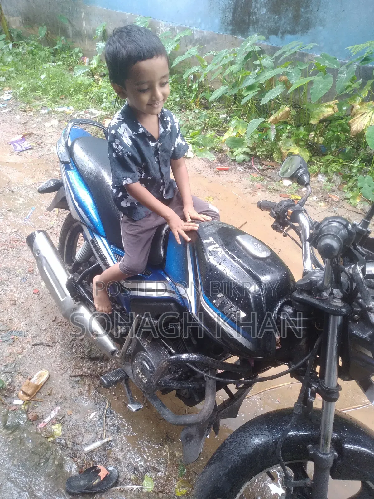 টিভিএস মেট্রো প্লাস ২০১৯ ব্লু