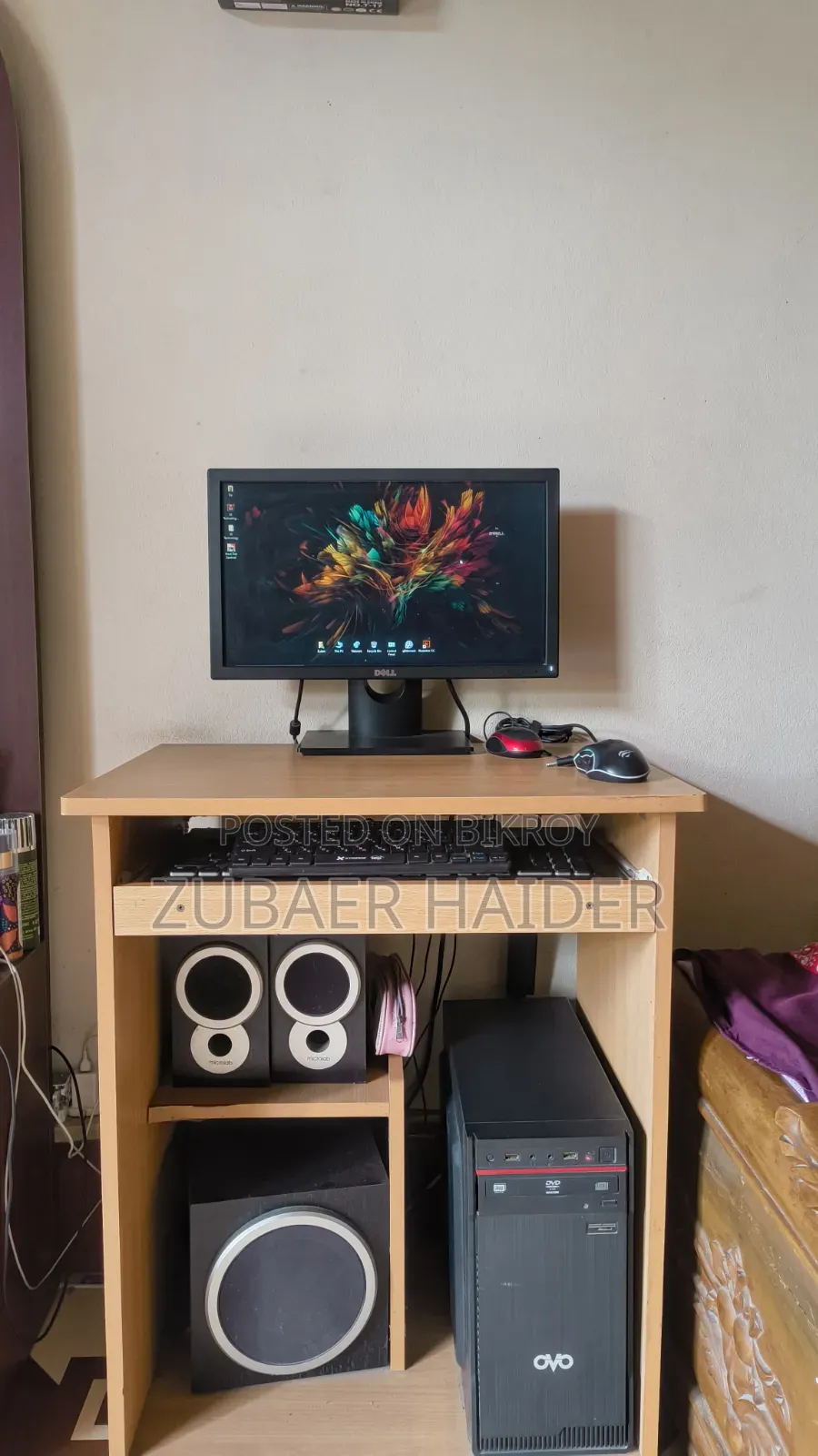 Desktop Computer 6GB Intel Core 2 Duo HDD+SSD 500GB